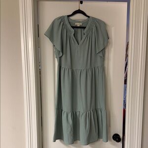 Madewell Sage Midi Dress